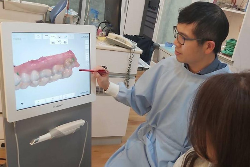 一日美齒-數位牙科-數位口腔掃描技術-桃園-推薦
