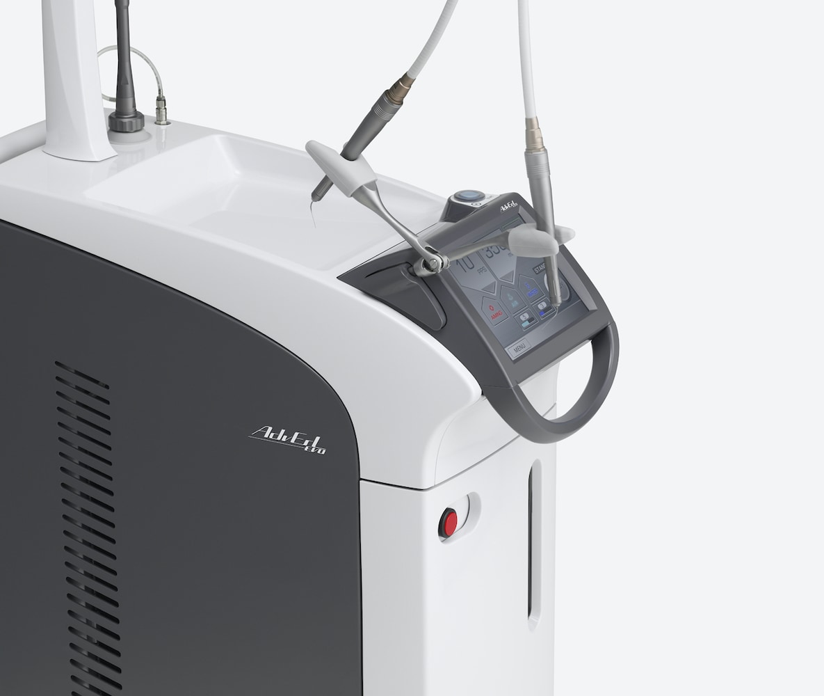 桃園當代牙醫使用的水雷射牙周治療設備 - 日本 Morita AdvErL EVO Er:YAG Laser